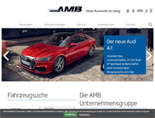 Tablet Screenshot of amb-autowelt.de